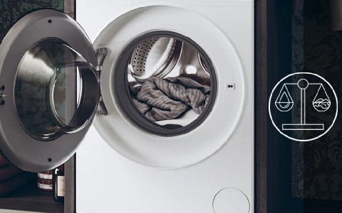Automatic Weight Detection washing.